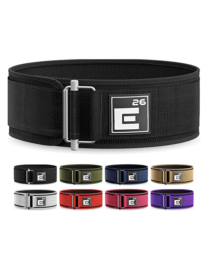 Self-Locking Weight Lifting Belt - Premium Weightlifting Belt for Serious Functional Fitness, Weight
